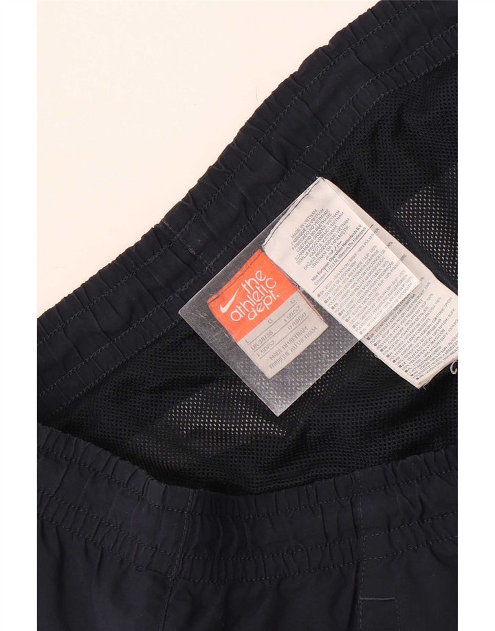Nike Mens Swimming Shorts Large Navy Blue Colourblock Nylon