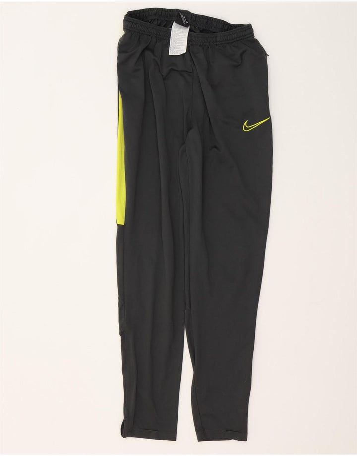 Nike Mens Dri Fit Tracksuit Trousers Joggers Medium Grey Colourblock