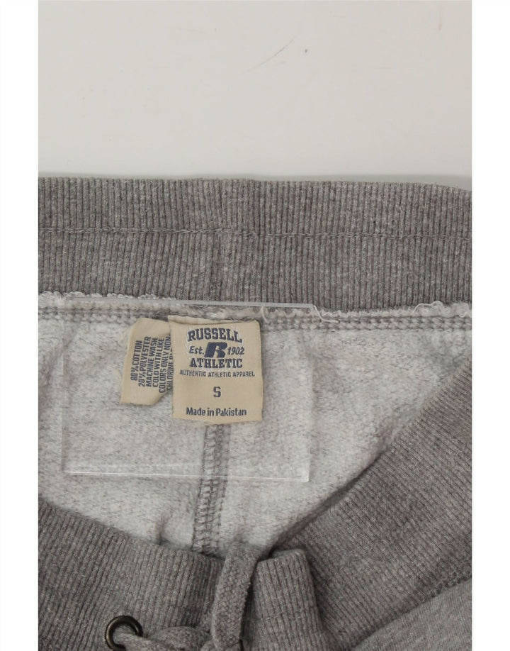 RUSSELL ATHLETIC Mens Tracksuit Trousers Small  Grey Cotton Vintage Russell Athletic and Second-Hand Russell Athletic from Messina Hembry 