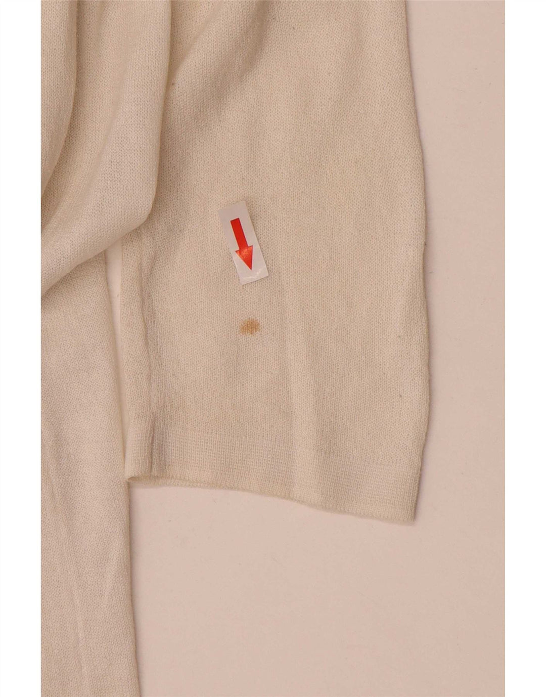 Marks & Spencer Pull cardigan long pour femme UK 14 Medium Off White