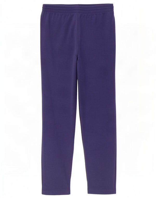 Diadora Mujer Velour Chándal Pantalones UK 40 Small Púrpura Poliéster