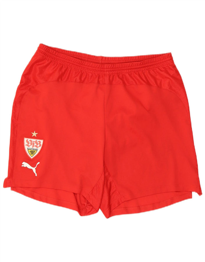 Puma Herren VfB Stuttgart Sport Shorts XL Rot Polyester