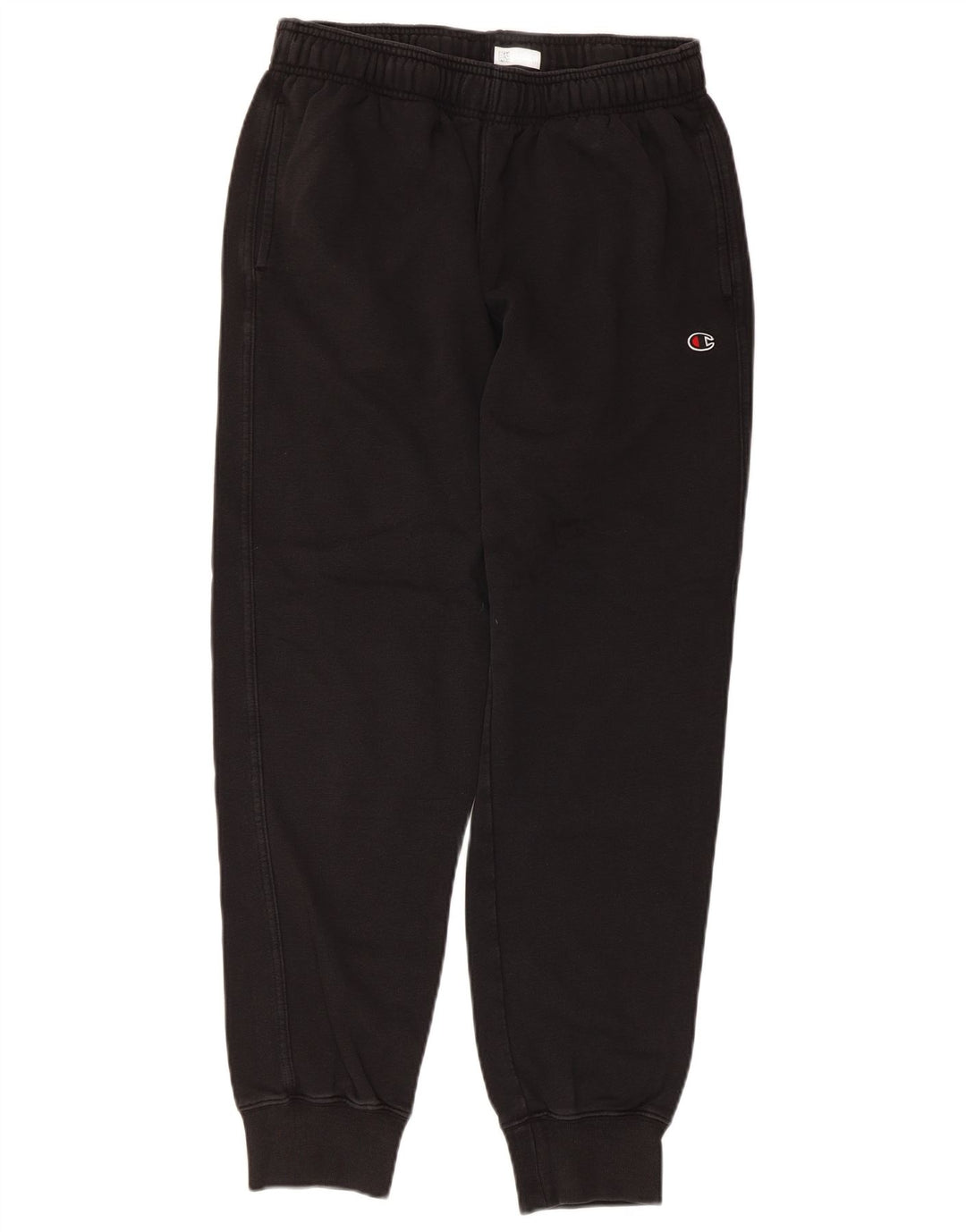 Champion Mens Tracksuit Trousers Joggers Medium Black Cotton