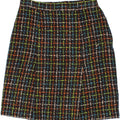 VINTAGE Womens Straight Skirt W26 Small Black Check Vintage Vintage and Second-Hand Vintage from Messina Hembry 