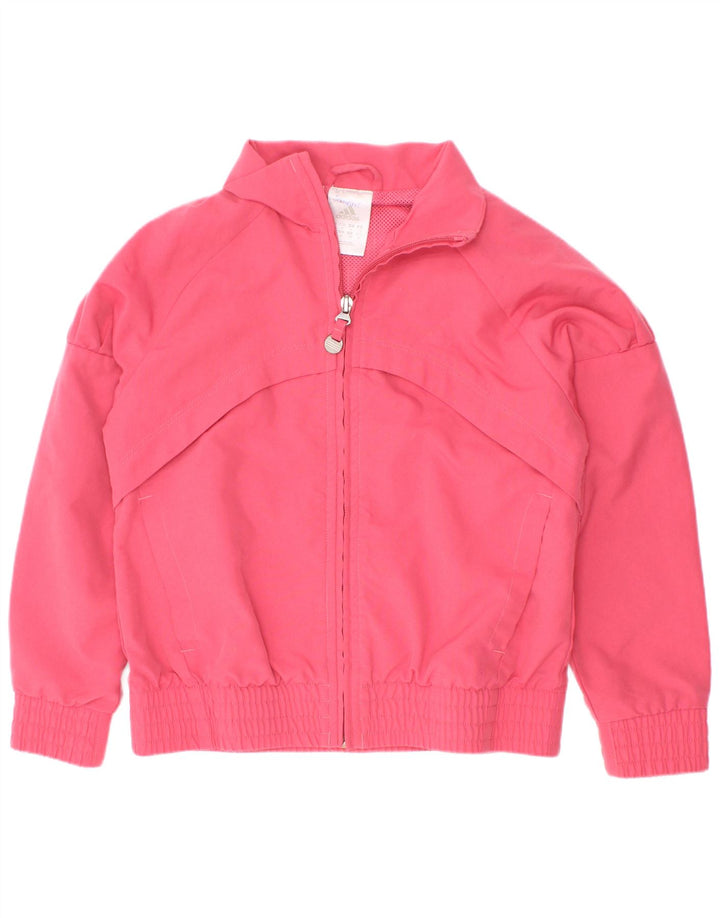 Adidas Pige Træningsdragt Topjakke 5-6 År Pink Polyester