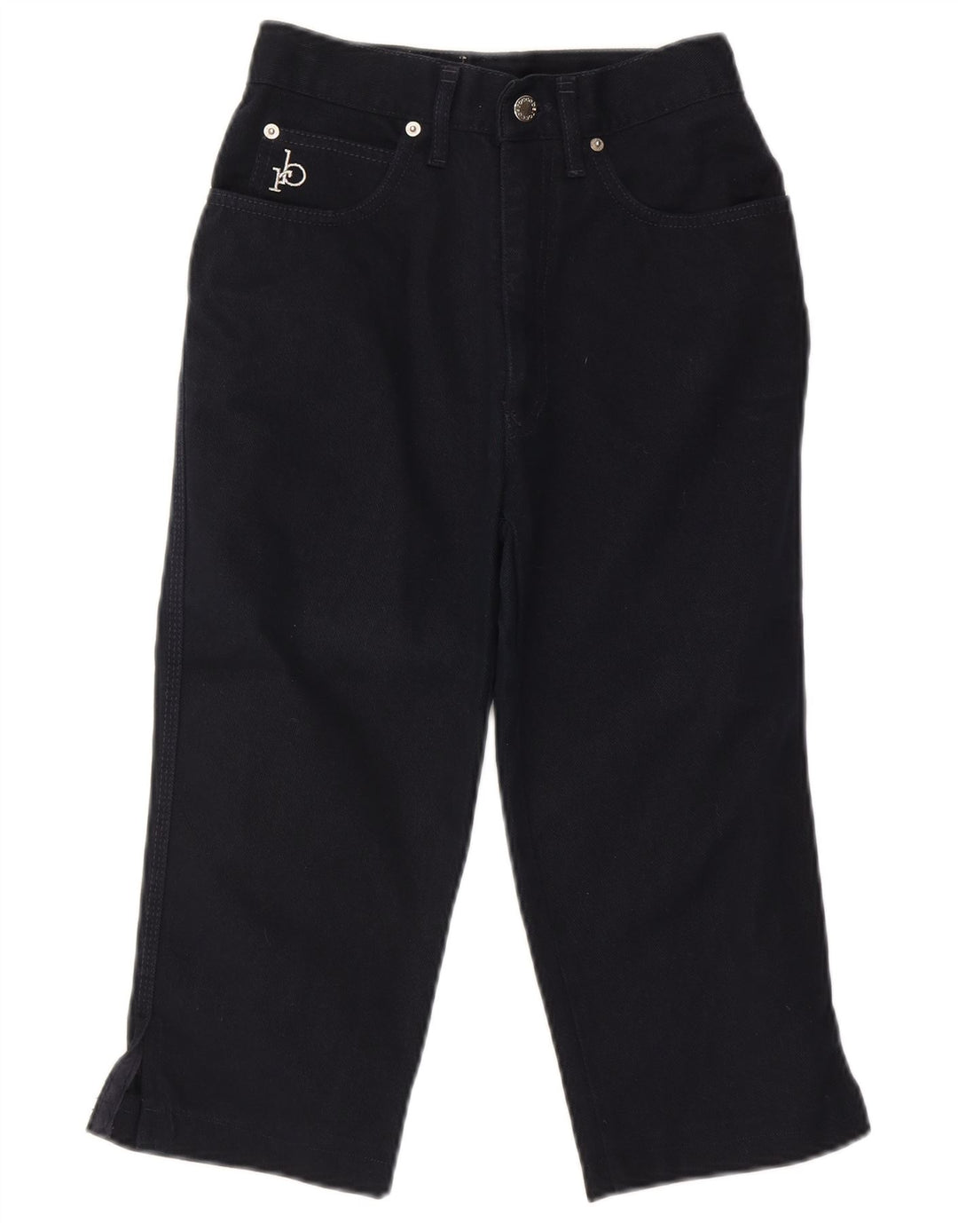 ROCCOBAROCCO Womens Capri Jeans W24 L17 Navy Blue