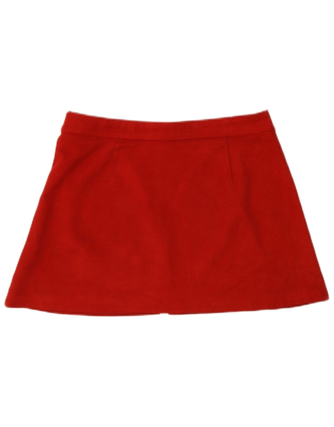 Zara Womens Trafaluc Mini Skirt Large W32  Red Polyester