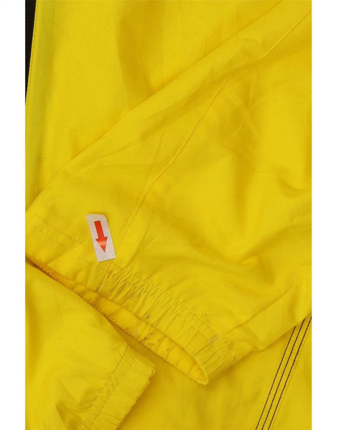 Giacca antipioggia Adidas Clima Proof da uomo UK 40 Large Giallo Poliestere
