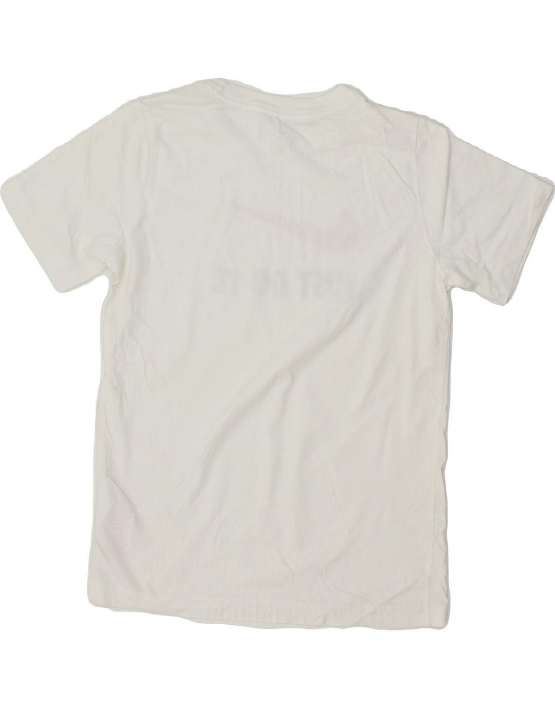 NIKE Boys Graphic T-Shirt Top 10-11 Years Medium  White Cotton Vintage Nike and Second-Hand Nike from Messina Hembry 
