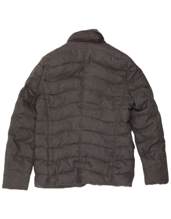 Gas Veste matelassée homme UK 36 Small Gris Polyamide