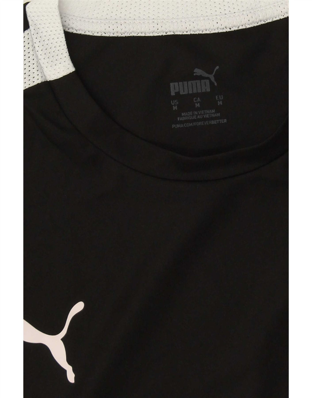 Ανδρικό T-Shirt Puma Top Medium Black Colourblock