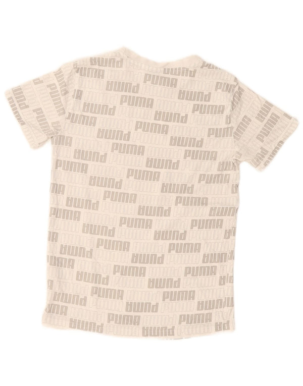 Puma Boys Graphic T-Shirt Top 14-15 Years Grey