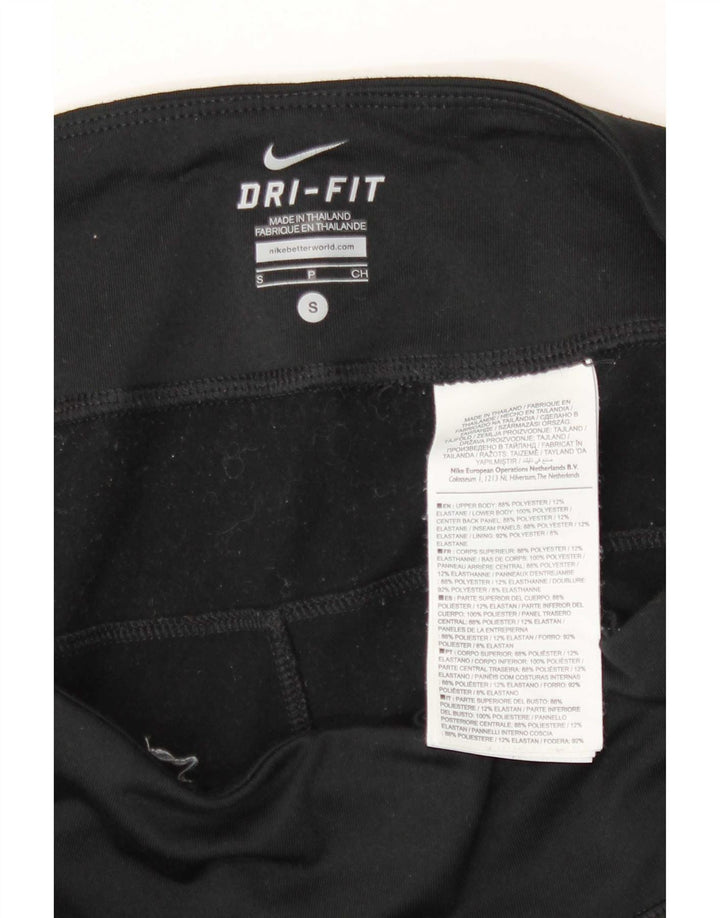 Γυναικεία κολάν Nike Dri Fit UK 10 Small Black Polyester