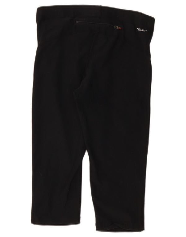 Leggings Nike Capri da donna UK 10/12 poliestere nero medio