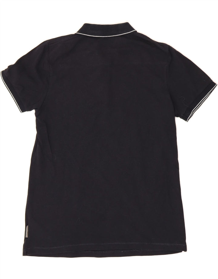 FRENCH CONNECTION Mens Polo Shirt Large Black Cotton Vintage French Connection and Second-Hand French Connection from Messina Hembry 