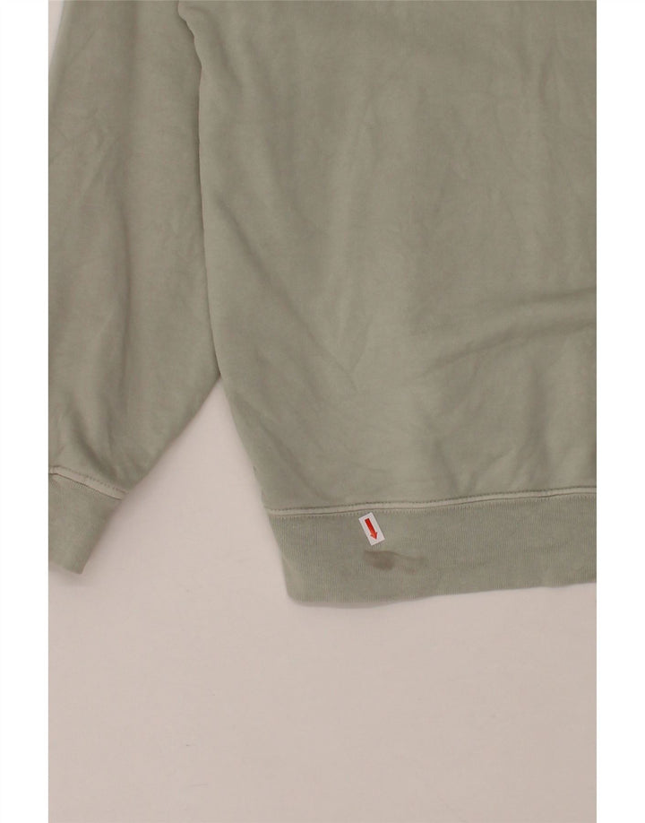 LEVI'S Mens Relaxed Fit Sweatshirt Jumper Medium Green Vintage Levi's and Second-Hand Levi's from Messina Hembry 