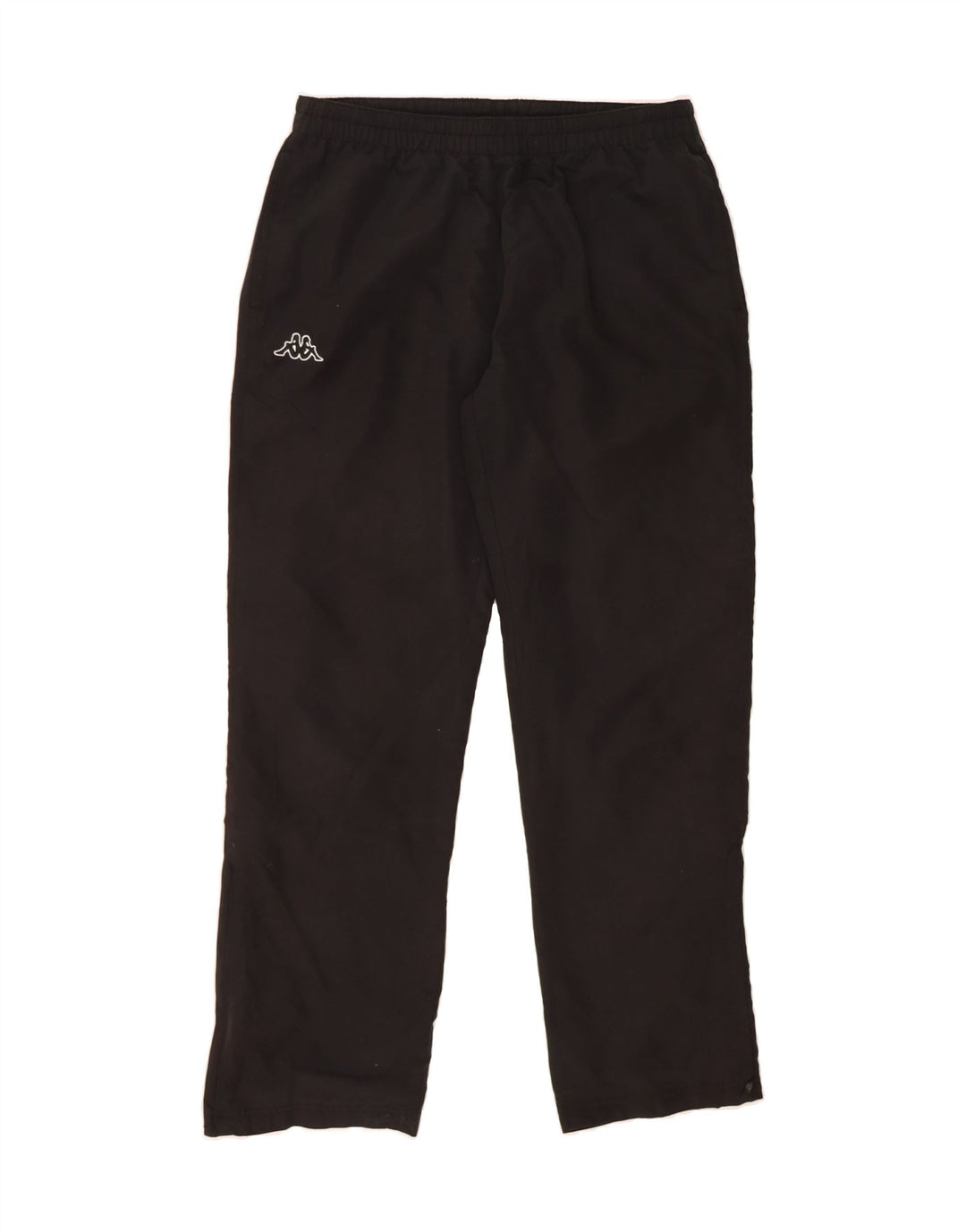 KAPPA Mens Tracksuit Trousers Large  Black Polyester Vintage Kappa and Second-Hand Kappa from Messina Hembry 