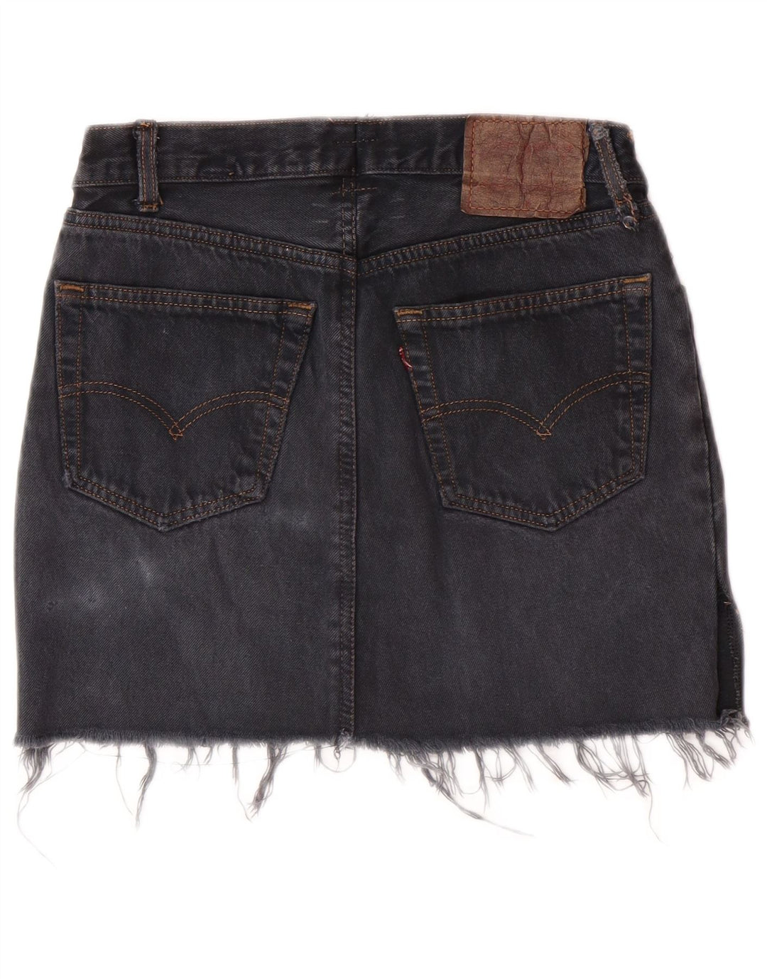 Женская джинсовая юбка LEVI'S W28 Средний Серый