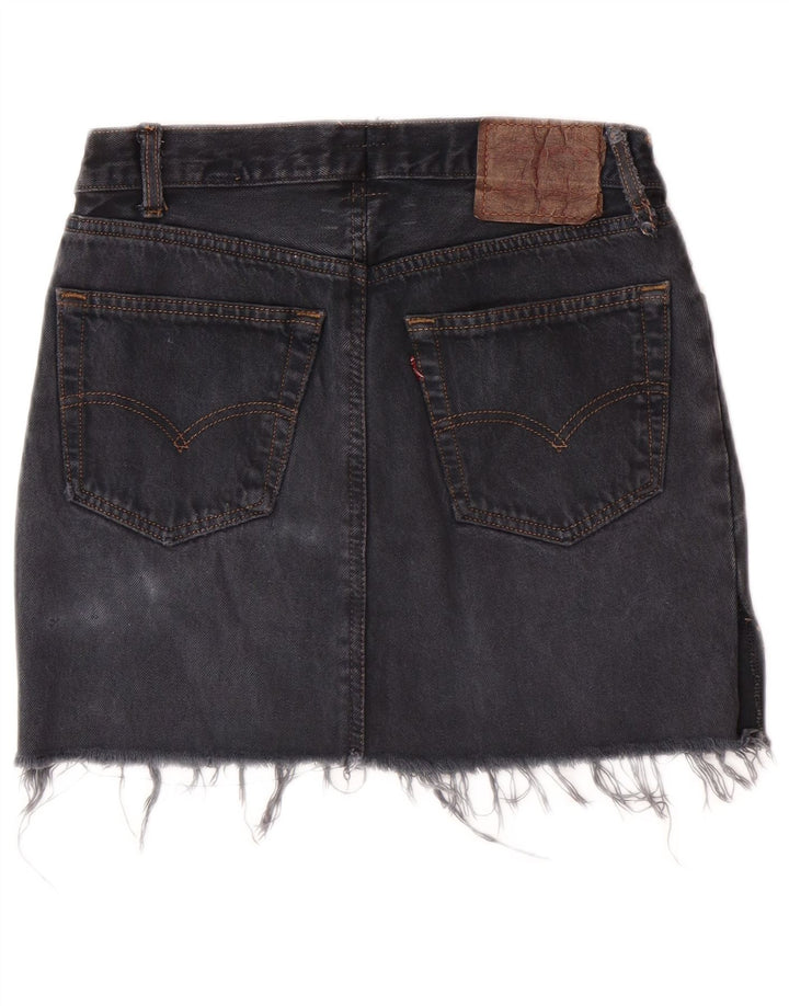 Женская джинсовая юбка LEVI'S W28 Средний Серый