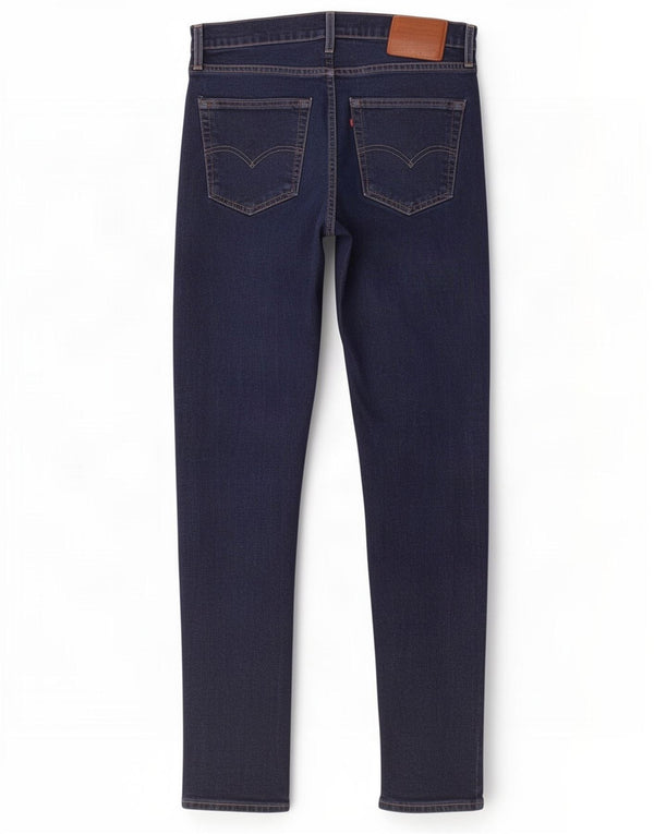 Мужские зауженные зауженные джинсы Levi's 512 W34 L34 Темно-синие, хлопок