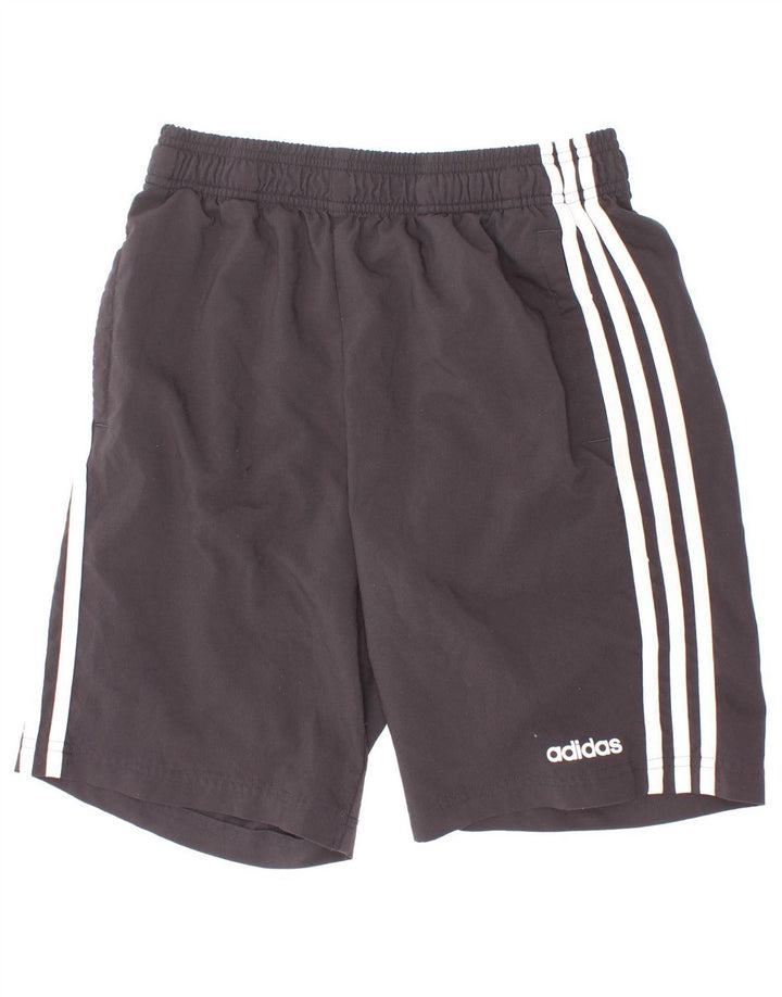 Pantaloncini sportivi Adidas da ragazzo 13-14 anni in poliestere nero