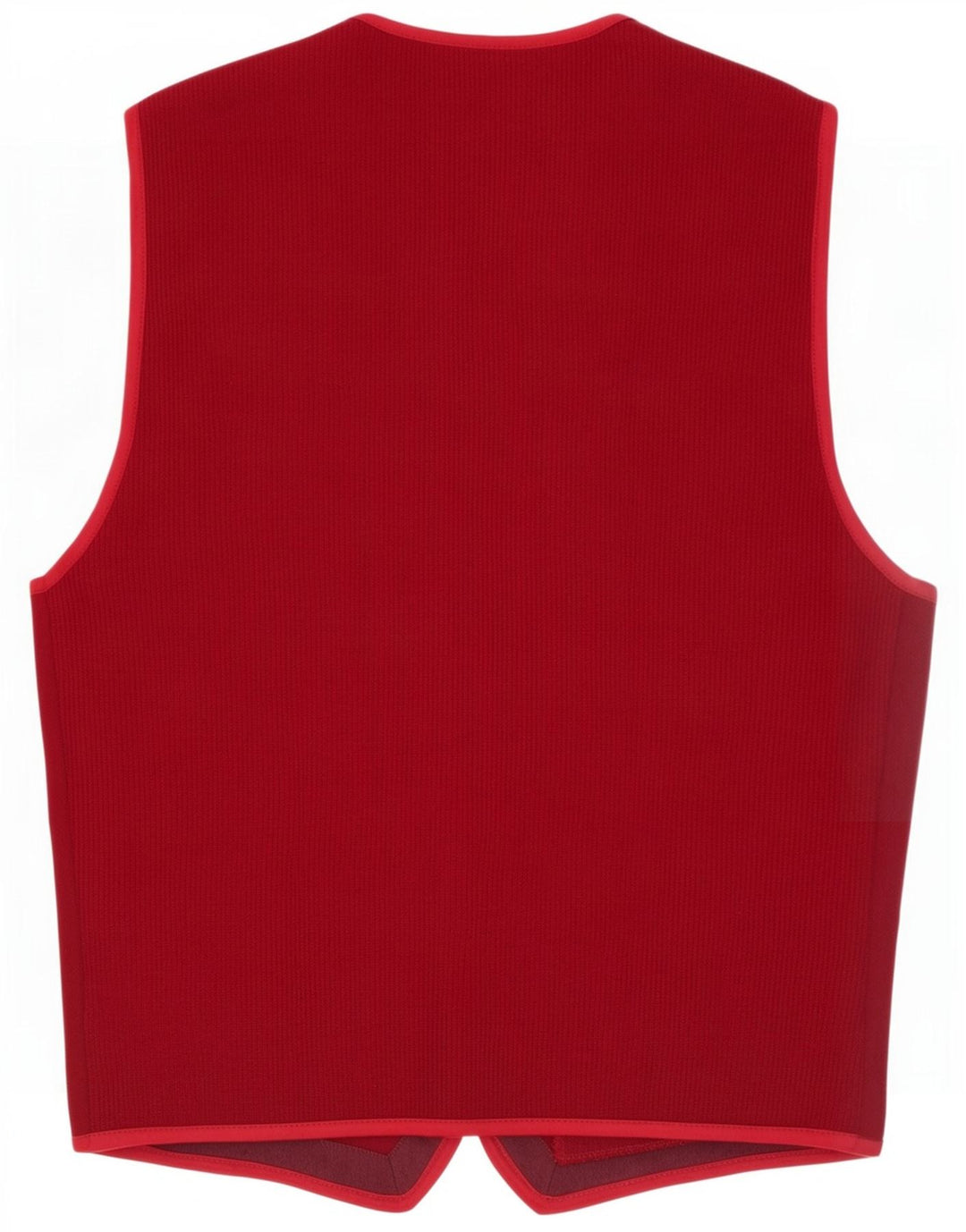 Chaleco vintage para hombre medio burdeos