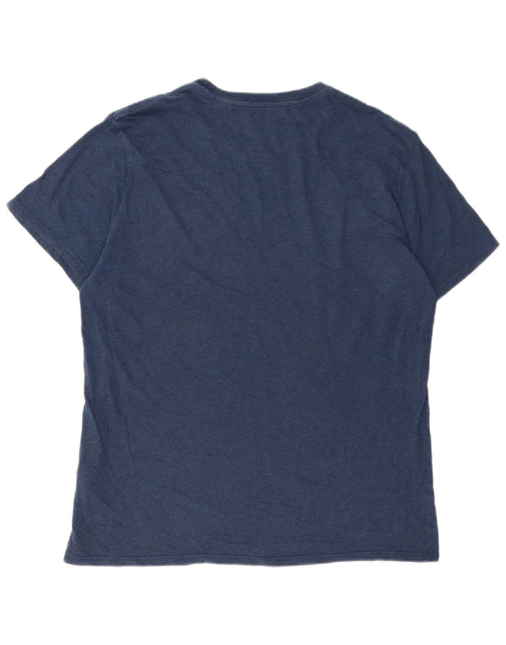 Levi's Mens Graphic T-Shirt Top Large Navy Blue Cotton