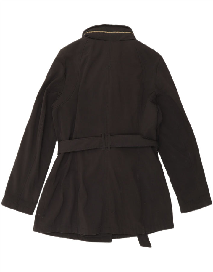 MICHAEL KORS Womens Utility Jacket UK 14 Large Black Polyester Vintage Michael Kors and Second-Hand Michael Kors from Messina Hembry 