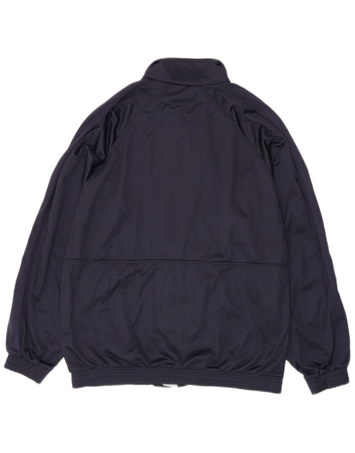 Puma Mens Tracksuit Top Jacket Small Navy Blue Polyester