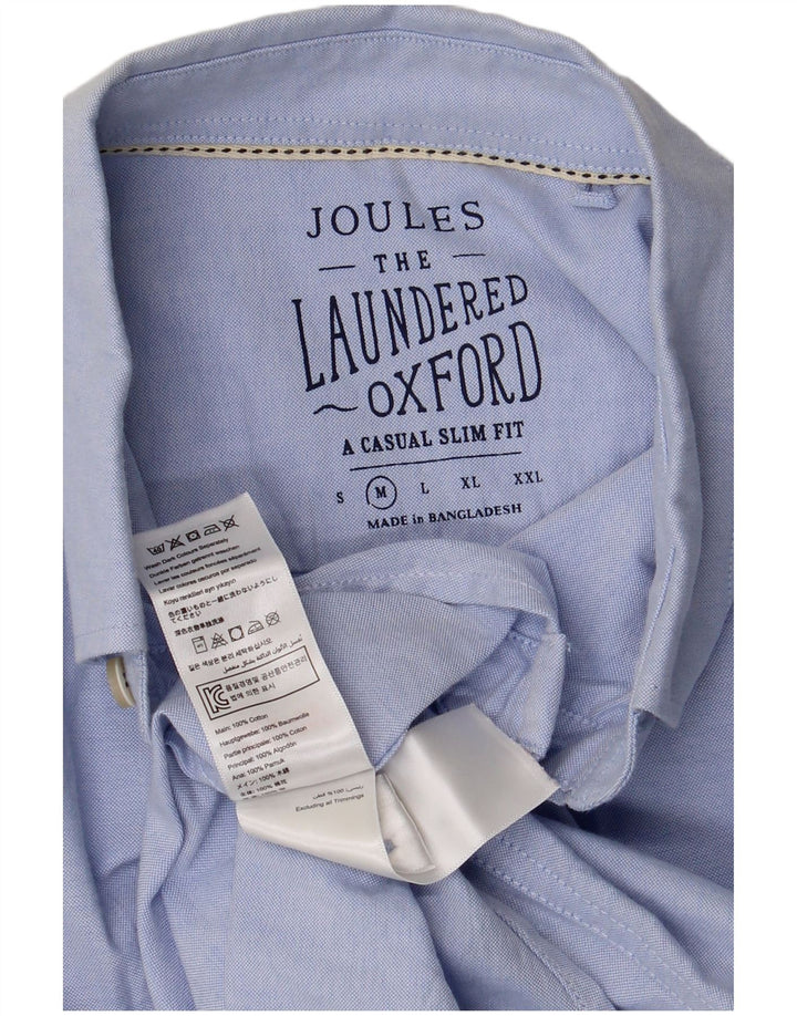 Joules Mens Slim Fit Shirt Medium Blue Cotton