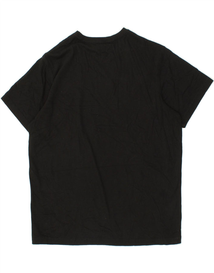 EDDIE BAUER Mens T-Shirt Top Large Black Cotton Vintage Eddie Bauer and Second-Hand Eddie Bauer from Messina Hembry 