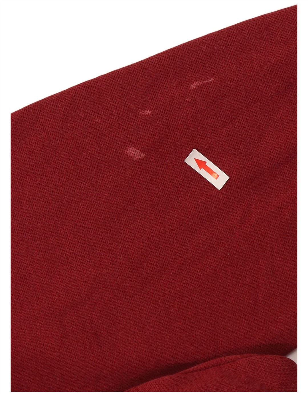 Champion Mens Tracksuit Top Jacket 3XL Burgundy Cotton