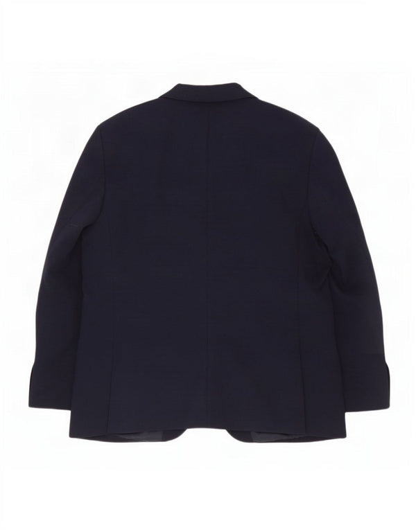 Marks & Spencer Chaqueta tipo blazer de 2 botones para hombre UK 48 4XL Poliamida azul marino