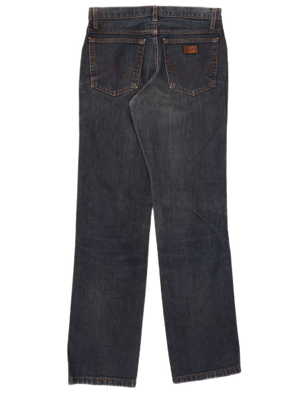 Wrangler Mens Alaska Straight Jeans W31 L34 Blue Cotton