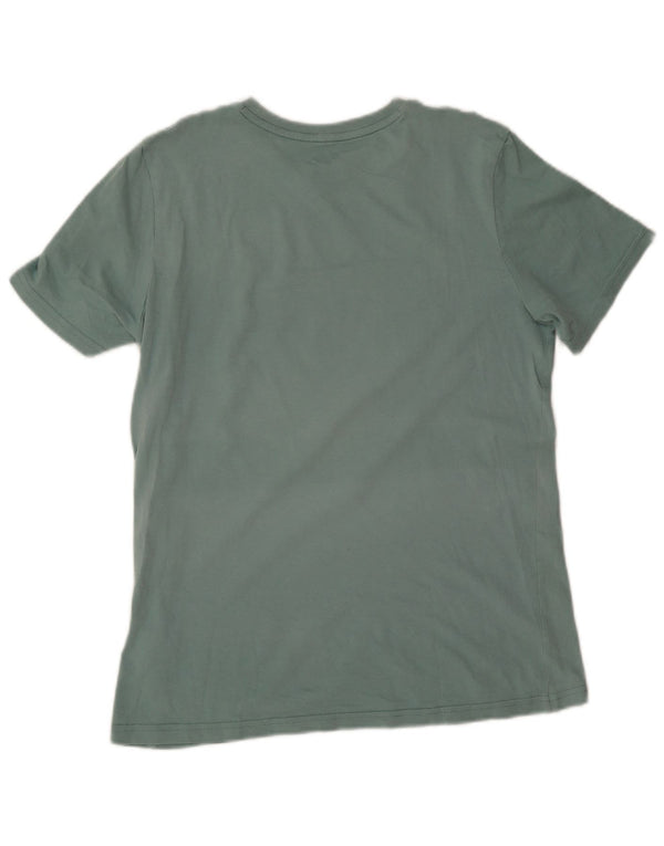 Puma Boys Graphic T-Shirt Top 15-16 Years Blue Cotton