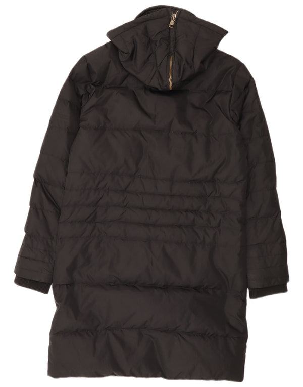 Calvin Klein Jeans Abrigo acolchado con capucha para hombre UK 36 Small Negro