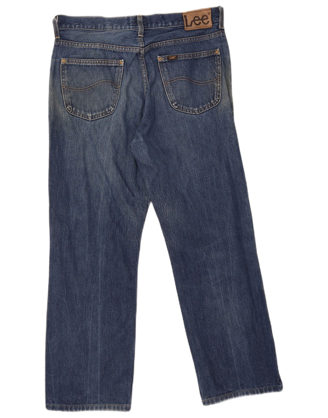 Lee Mens Ranger Straight Jeans  W36 L28 Blue Cotton
