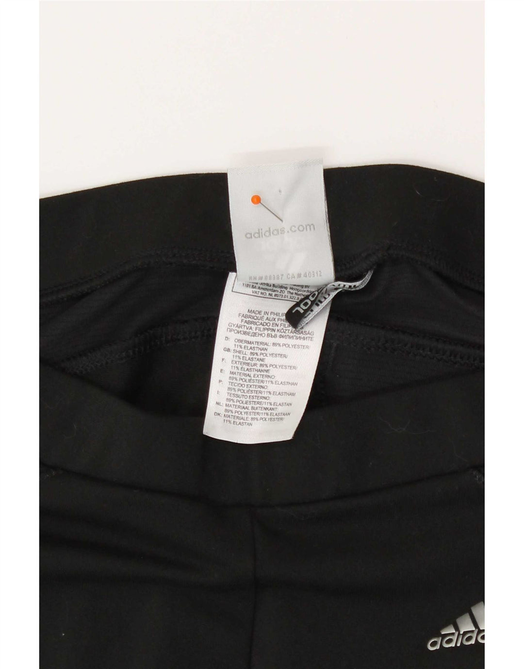 Leggings Adidas Climacool Capri da donna UK 12 medio poliestere nero