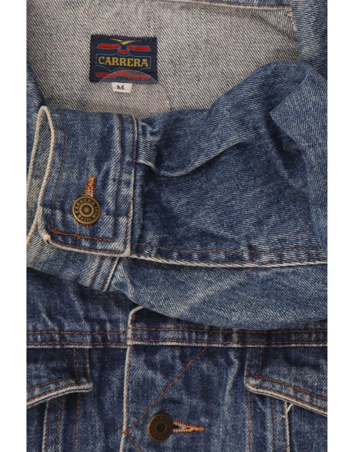 Carrera Womens Denim Jacket UK 14 Medium Blue