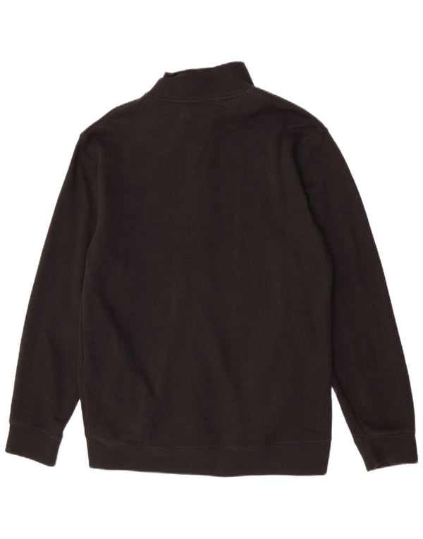 Pierre Cardin Mens Cardigan Sweater XL Black Cotton
