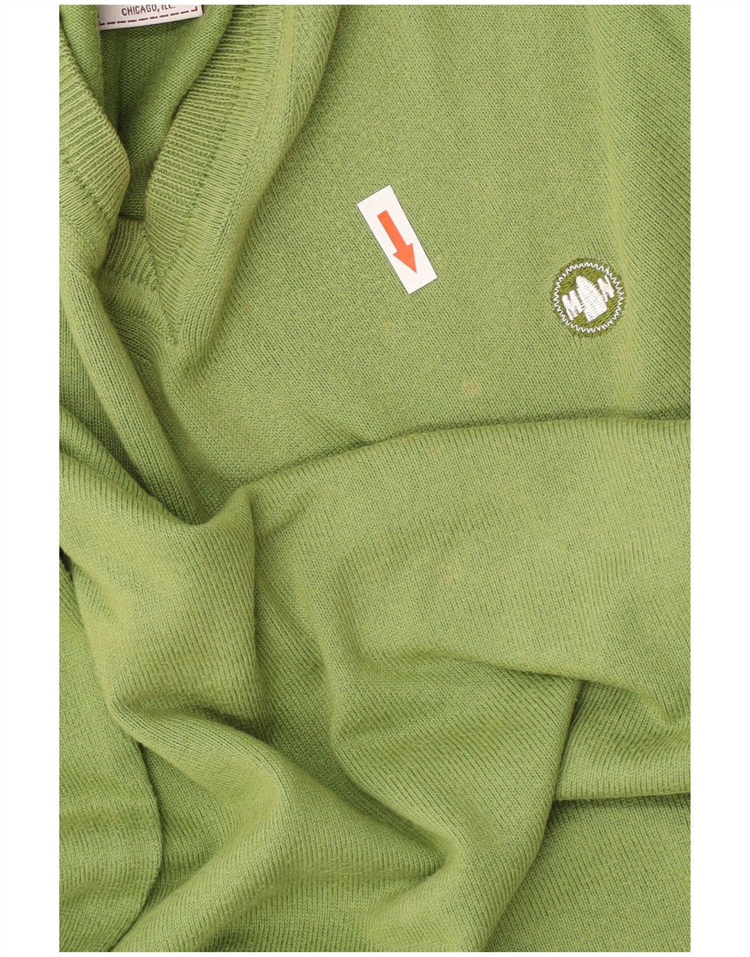 Murphy & Nye Mens Sailmakers Regular Fit V-Neck Jumper Sweater XL Green