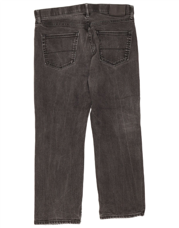 Marks & Spencer Mens Straight Jeans W34 L29 Black Cotton