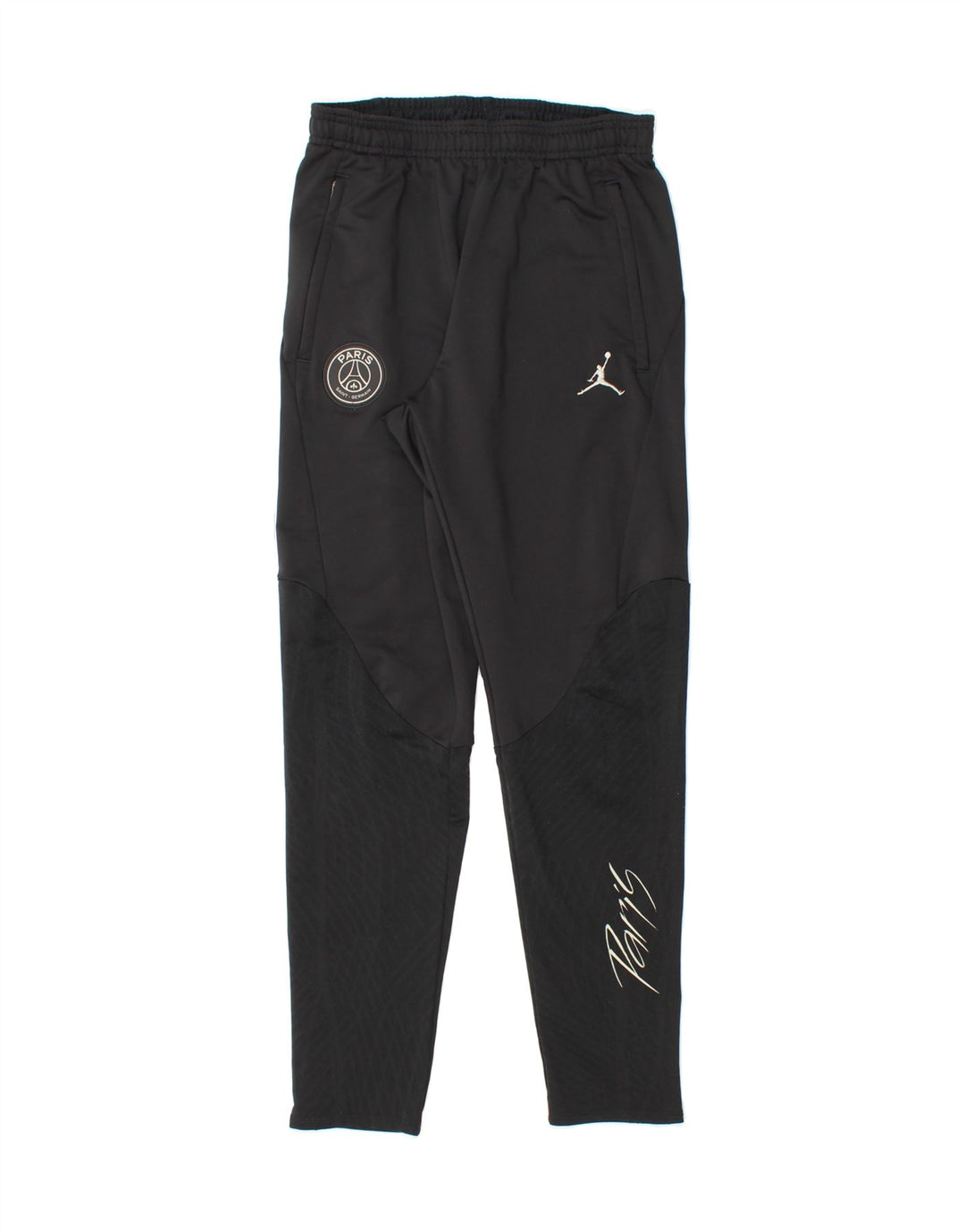 JORDAN Boys Tracksuit Trousers 11-12 Years Large Black Vintage Jordan and Second-Hand Jordan from Messina Hembry 