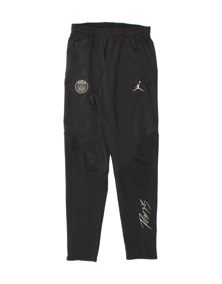 JORDAN Boys Tracksuit Trousers 11-12 Years Large Black Vintage Jordan and Second-Hand Jordan from Messina Hembry 