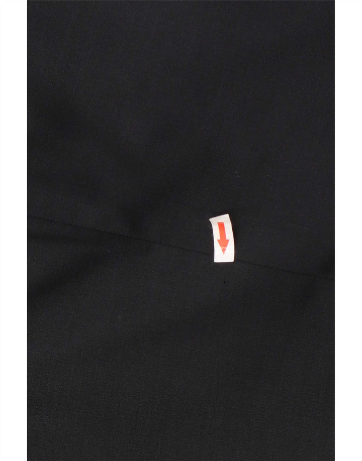 Costume National Chaqueta tipo blazer de 2 botones para hombre IT 50 Large Black Wool