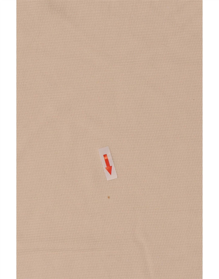 Zara Herre Top Langærmet Medium Off White Bomuld