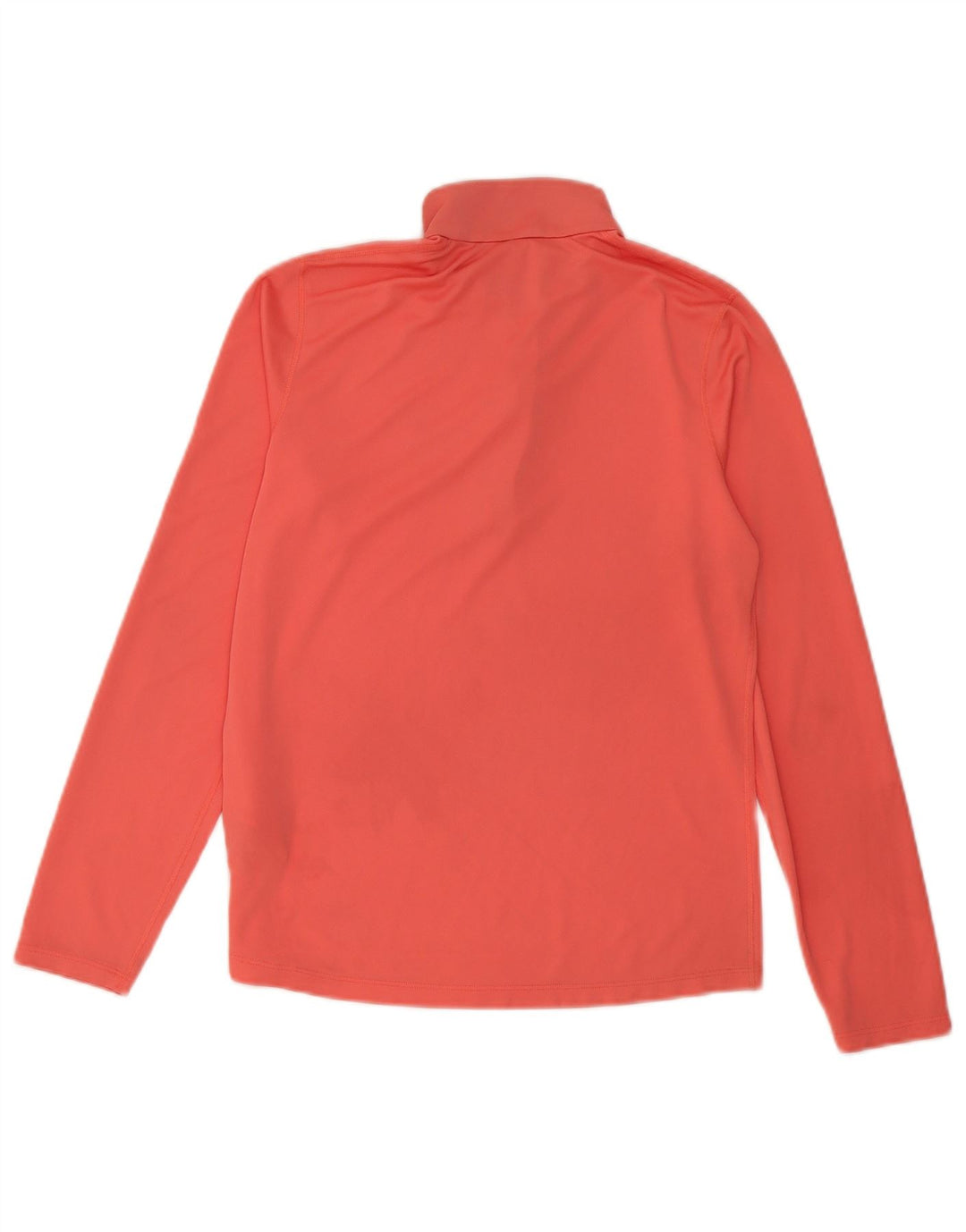 Asics Maglia da tuta da donna con collo e zip, taglia UK 14, poliestere rosa medio