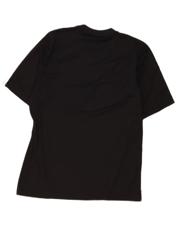 Adidas Ανδρικό T-Shirt Climalite Top Large Μαύρο Πολυεστέρας