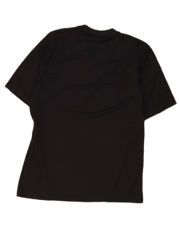 Adidas Mens Climalite T-Shirt Top Large Black Polyester