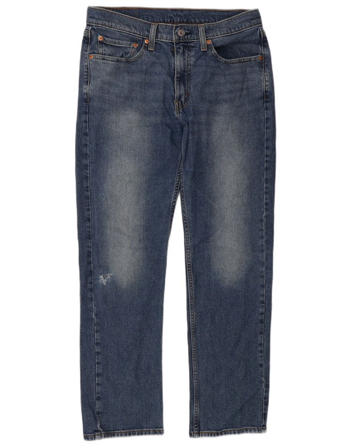 Levi's Mens 514 Straight Jeans W32 L30 Blue Cotton